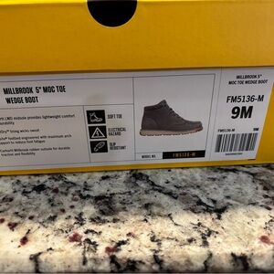 Carhartt Millbrook 5" Moc Toe Wedge Boot - Dark Brown